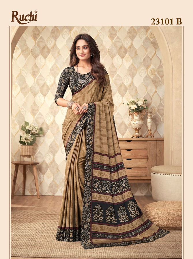 Vivanta Silk 20 By Ruchi Daily Wear Sarees Catalog